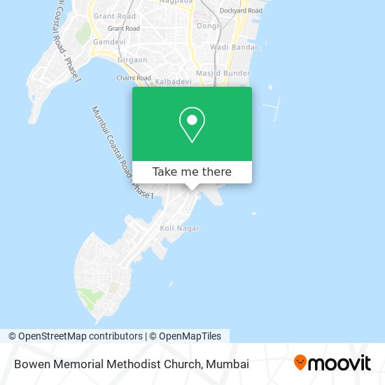 Bowen Memorial Methodist Church map