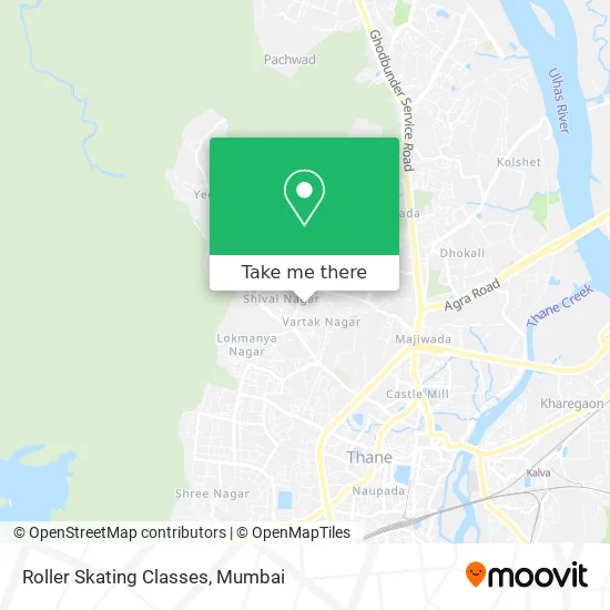 Roller Skating Classes map
