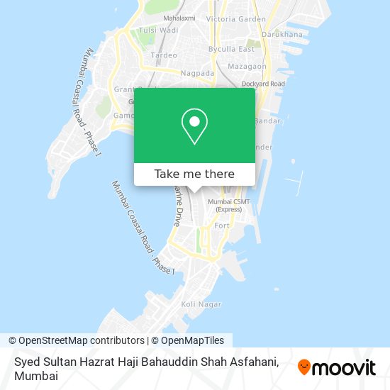 Syed Sultan Hazrat Haji Bahauddin Shah Asfahani map