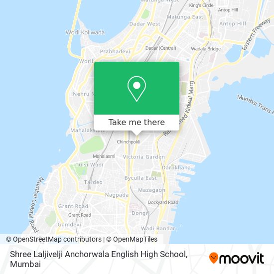 Shree Laljivelji Anchorwala English High School map