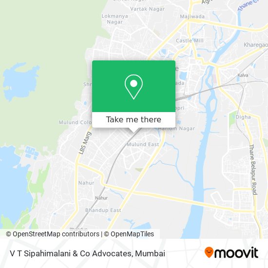 V T Sipahimalani & Co Advocates map