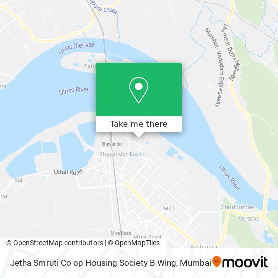 Jetha Smruti Co op Housing Society B Wing map