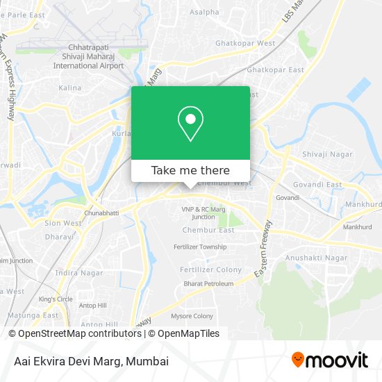 Aai Ekvira Devi Marg map