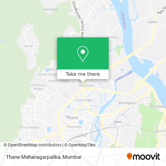 Thane Mahanagarpalika map