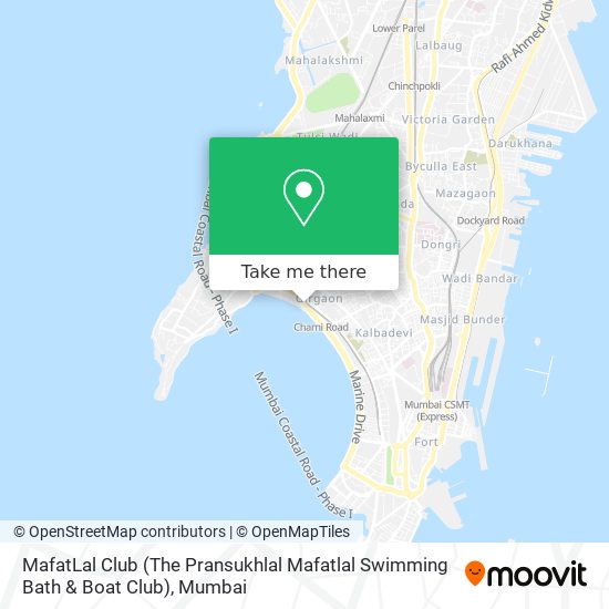 MafatLal Club (The Pransukhlal Mafatlal Swimming Bath & Boat Club) map