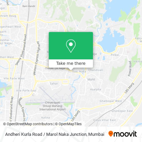 Andheri Kurla Road / Marol Naka Junction map