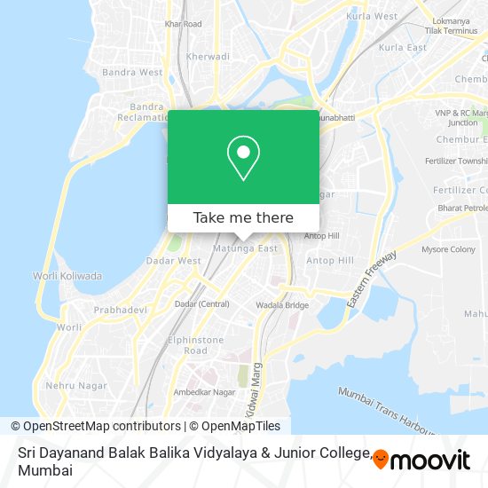 Sri Dayanand Balak Balika Vidyalaya & Junior College map