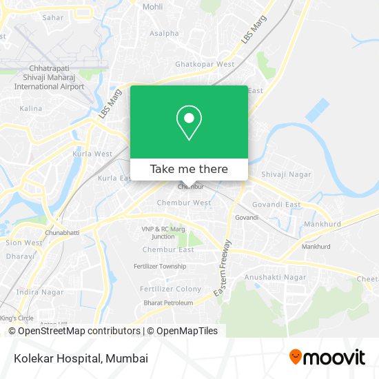 Kolekar Hospital map