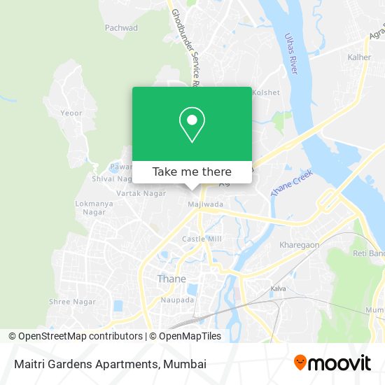 Maitri Gardens Apartments map