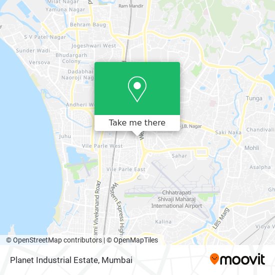 Planet Industrial Estate map