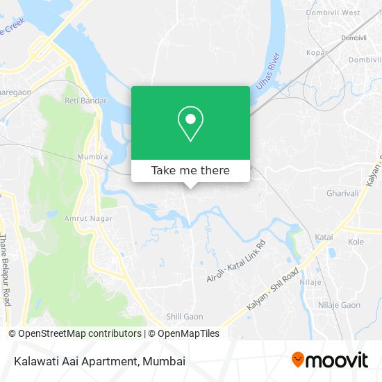 Kalawati Aai Apartment map