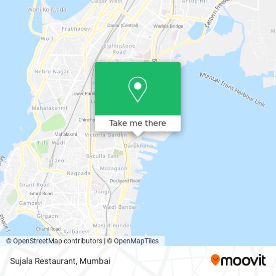 Sujala Restaurant map