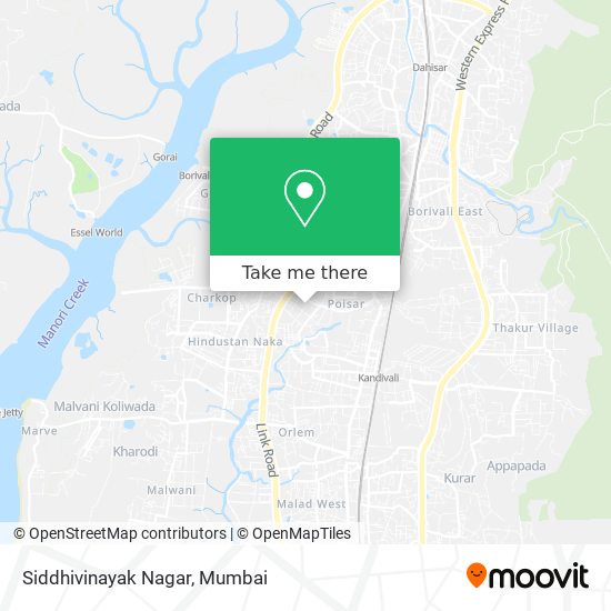 Siddhivinayak Nagar map