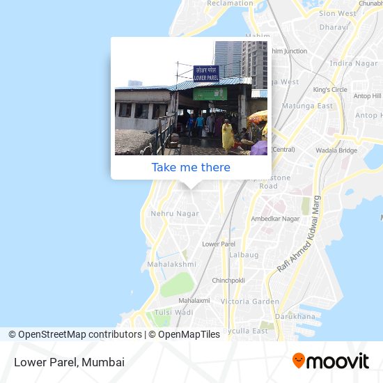 Lower Parel map