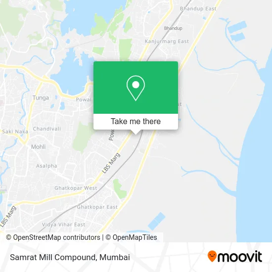 Samrat Mill Compound map