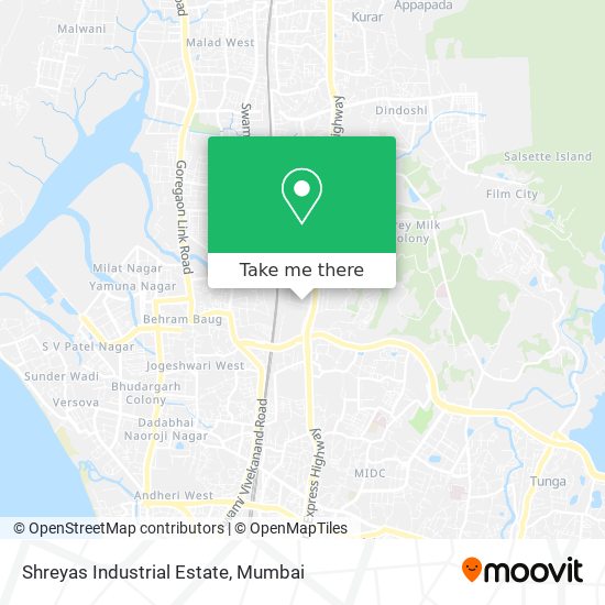 Shreyas Industrial Estate map