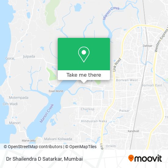 Dr Shailendra D Satarkar map