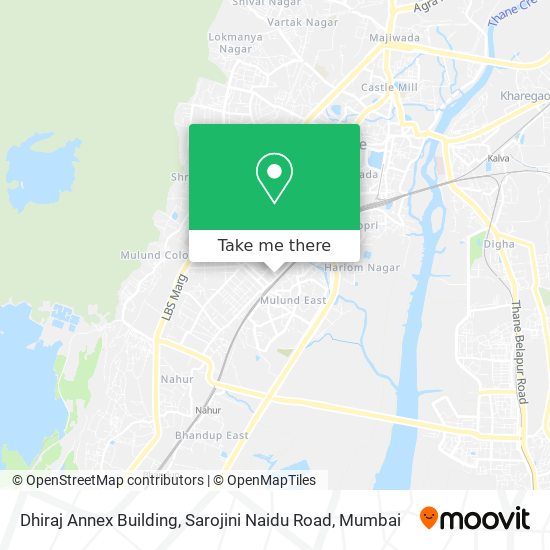 Dhiraj Annex Building, Sarojini Naidu Road map
