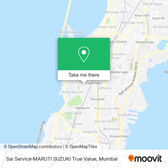 Sai Service-MARUTI SUZUKI True Value map