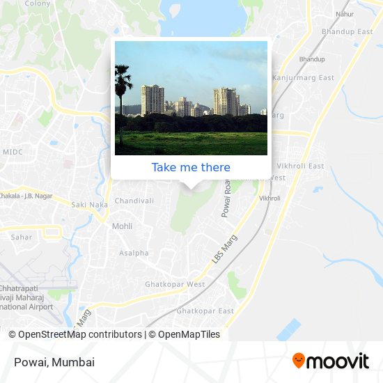 Powai map