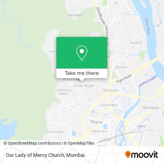 Our Lady of Mercy Church map