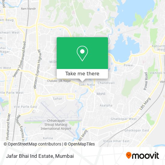 Jafar Bhai Ind Estate map