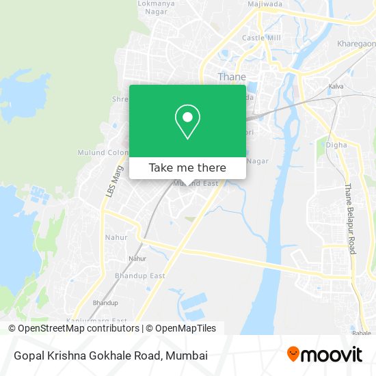 Gopal Krishna Gokhale Road map