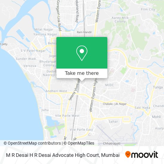 M R Desai H R Desai Advocate High Court map