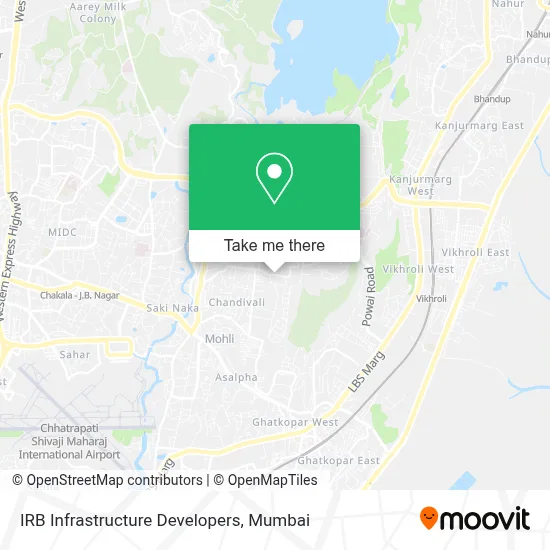 Irb Infrastructure Developers map