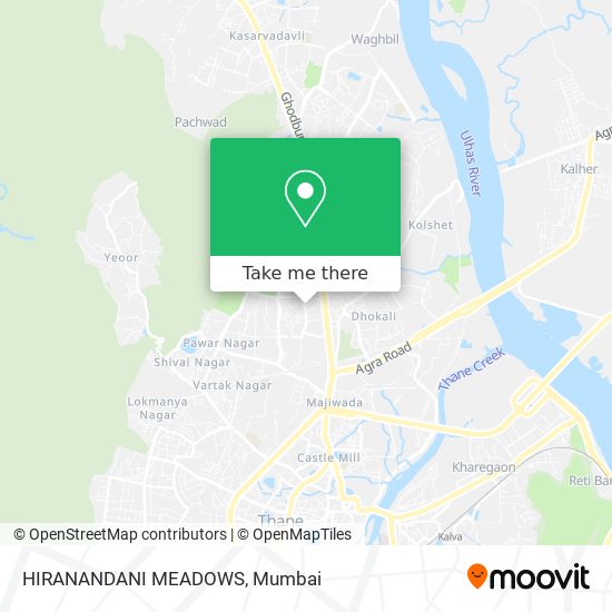 HIRANANDANI MEADOWS map