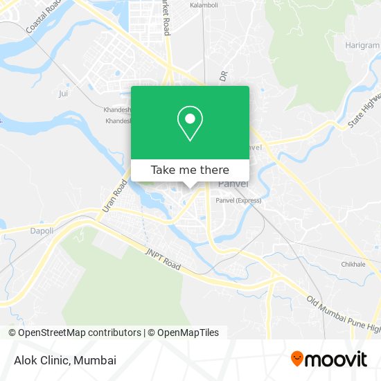 Alok Clinic map