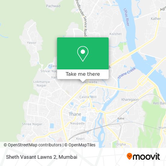 Sheth Vasant Lawns 2 map