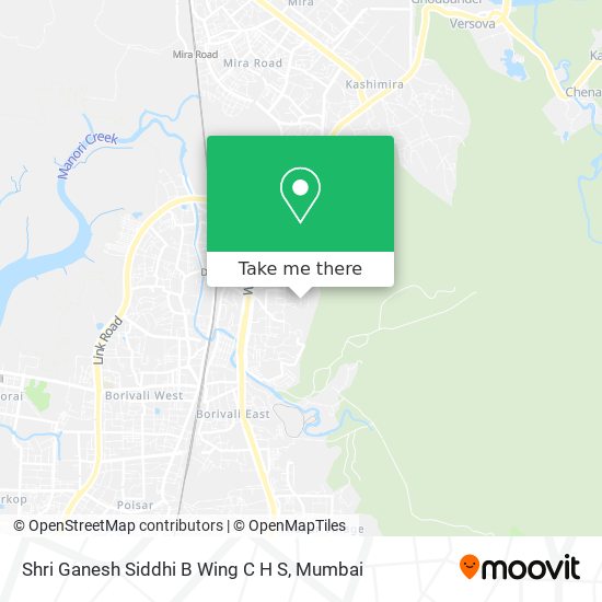 Shri Ganesh Siddhi B Wing C H S map