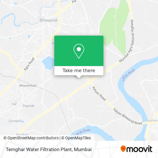 Temghar Water Filtration Plant map