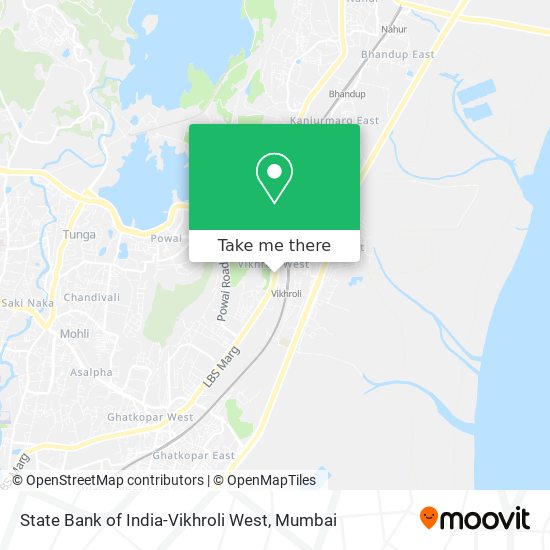 State Bank of India-Vikhroli West map