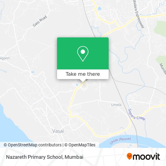 Nazareth Primary School map