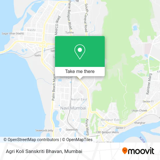 Agri Koli Sanskriti Bhavan map