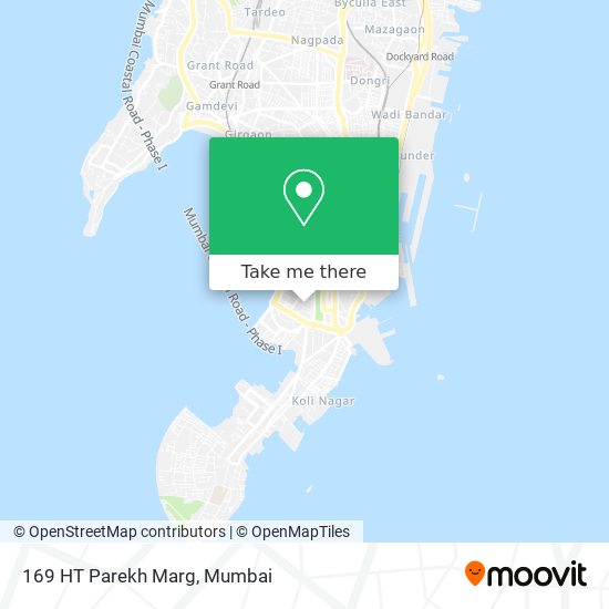 169 HT Parekh Marg map