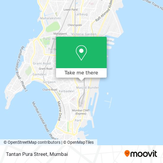 Tantan Pura Street map