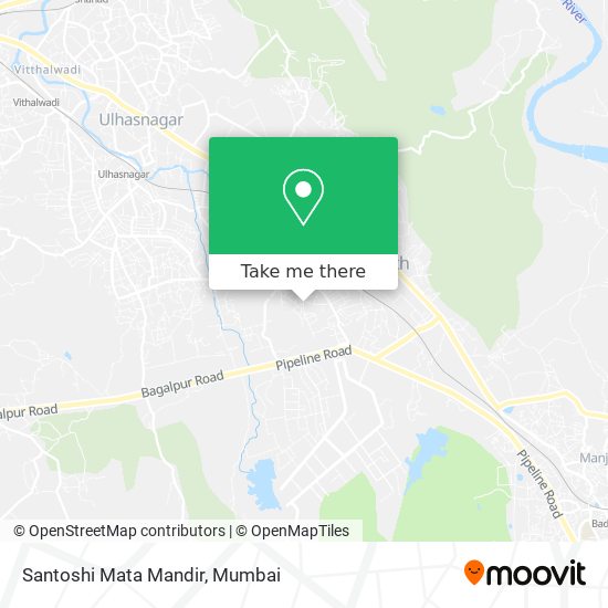 Santoshi Mata Mandir map