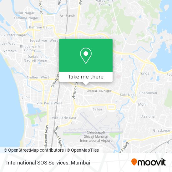 International SOS Services map