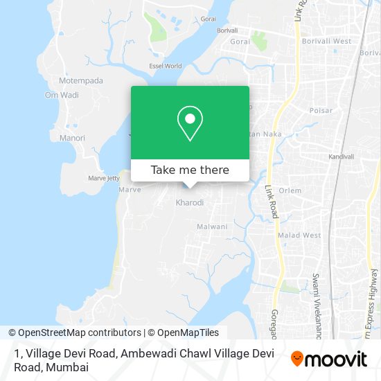1, Village Devi Road, Ambewadi Chawl Village Devi Road map