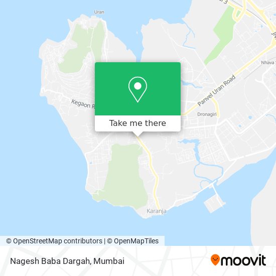 Nagesh Baba Dargah map