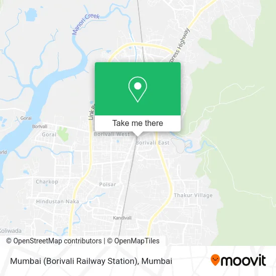 Mumbai (Borivali Railway Station) map