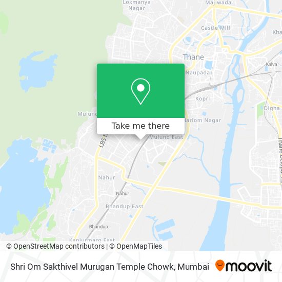 Shri Om Sakthivel Murugan Temple Chowk map