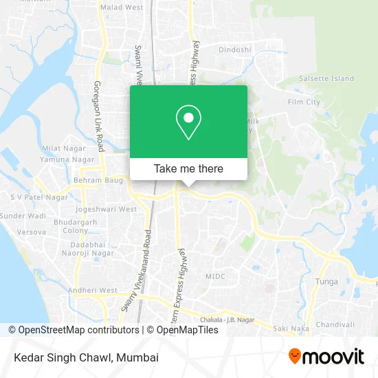 Kedar Singh Chawl map