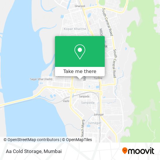 Aa Cold Storage map