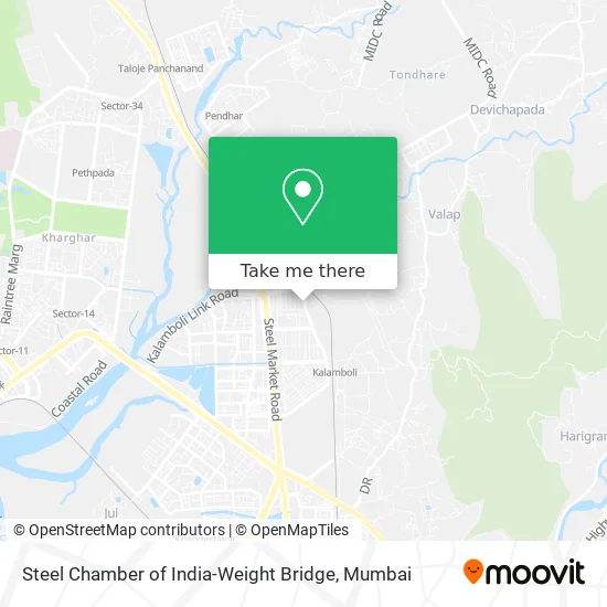 Steel Chamber of India-Weight Bridge map