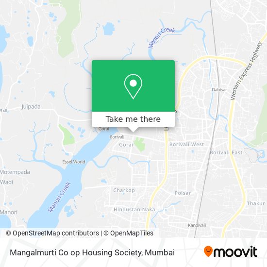 Mangalmurti Co op Housing Society map