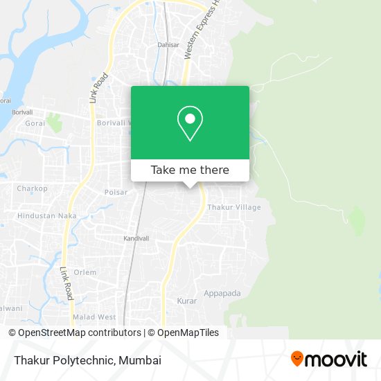 Thakur Polytechnic map